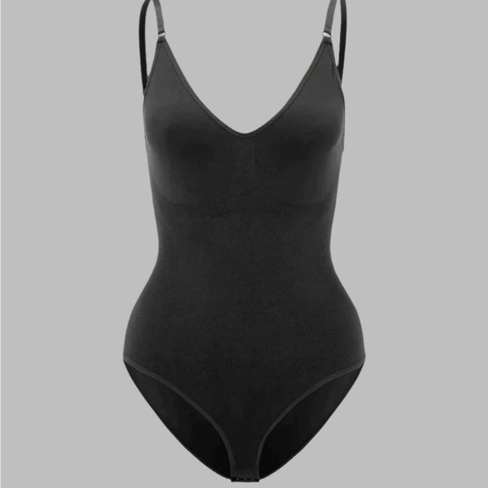 Medium black body suit